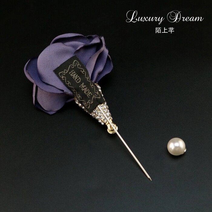 Broche homme en Matériau mixte - Ref 1184206 Image 5