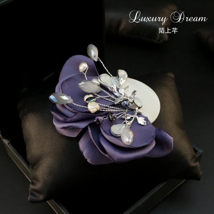 Broche femme en Matériau mixte - Ref 1184175 Image 5