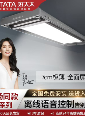 好太太超薄隐形晾衣架智能阳台电动升降晾衣机离线语音GW-1186HS