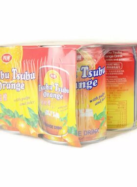 四洲粒粒橙汁250ml果粒饮料