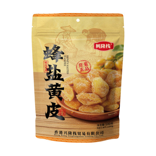兴隆栈蜂盐黄皮蜜饯100g袋装