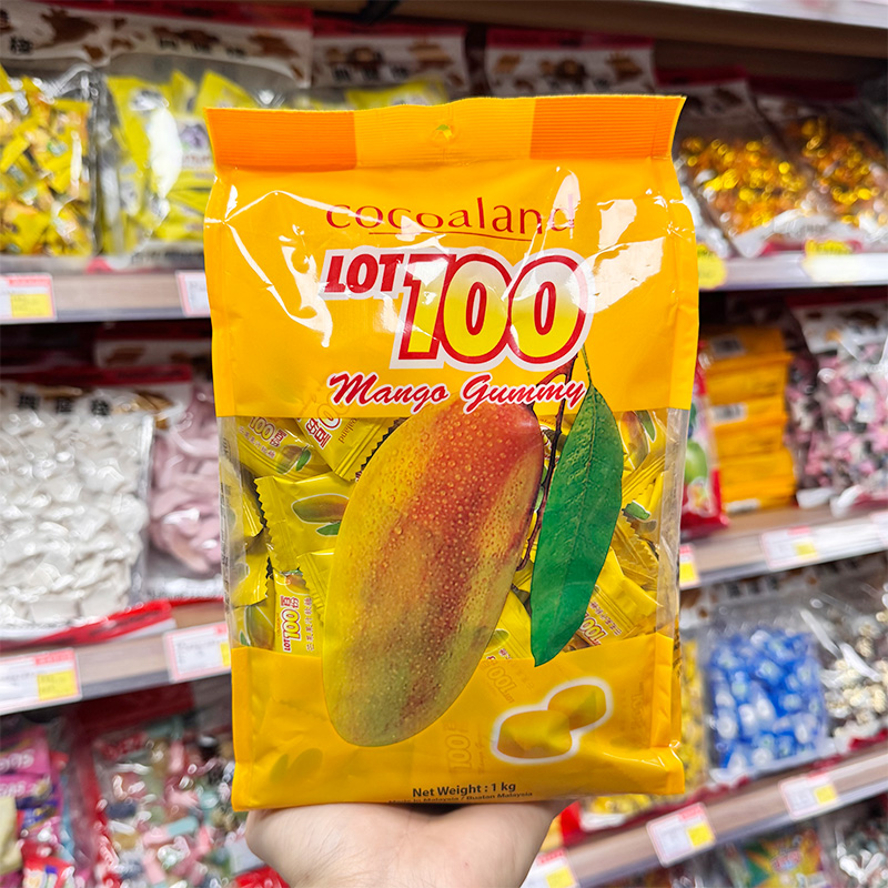 马来西亚进口百份果汁软糖1kg