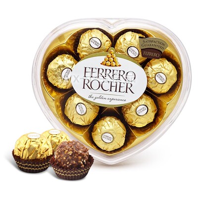费列罗心型金莎巧克力