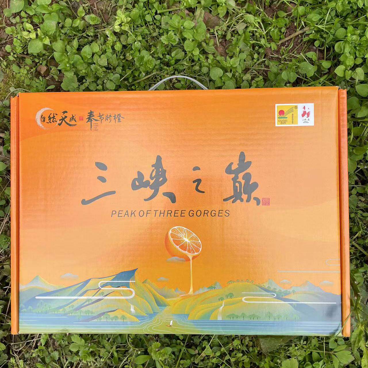 憨猪农场奉节脐橙奉园72高端精品礼盒净重8斤送礼佳品顺丰包邮