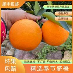 奉节脐橙奉园72-1新鲜采摘顺丰包邮5斤憨猪社