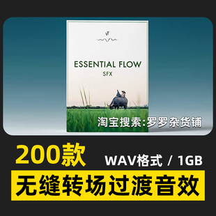 200款延时慢动作转场过渡音效预告片宣传片旅拍FCPX达芬奇PR剪映