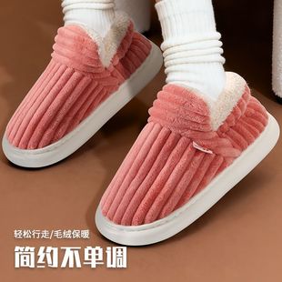 回力月子鞋棉拖鞋女款包跟冬季安可拉红女士棉拖鞋家居棉鞋脚后跟