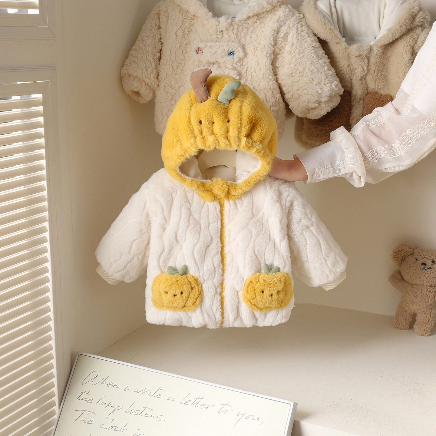 女童外套秋冬装2025新款女宝宝连帽毛毛上衣儿童洋气加绒夹棉童装,童装/婴儿装/亲子装,普通外套,淘宝优惠券,粉丝福利购,淘宝优惠卷