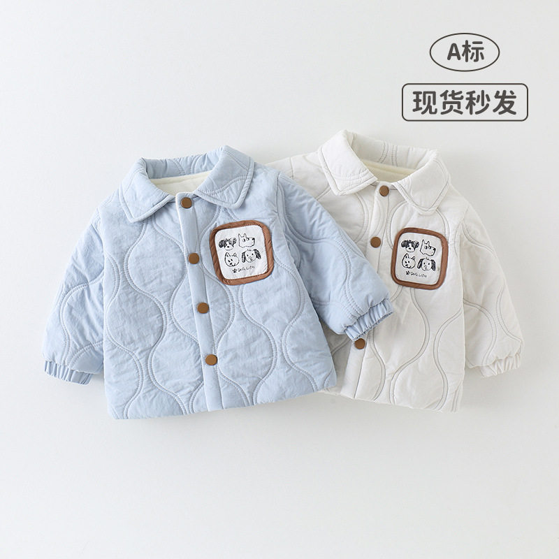 男童外套秋冬新款A类宝宝夹棉薄棉开衫棉服上衣外穿服,童装/婴儿装/亲子装,普通外套,淘宝优惠券,粉丝福利购,淘宝优惠卷