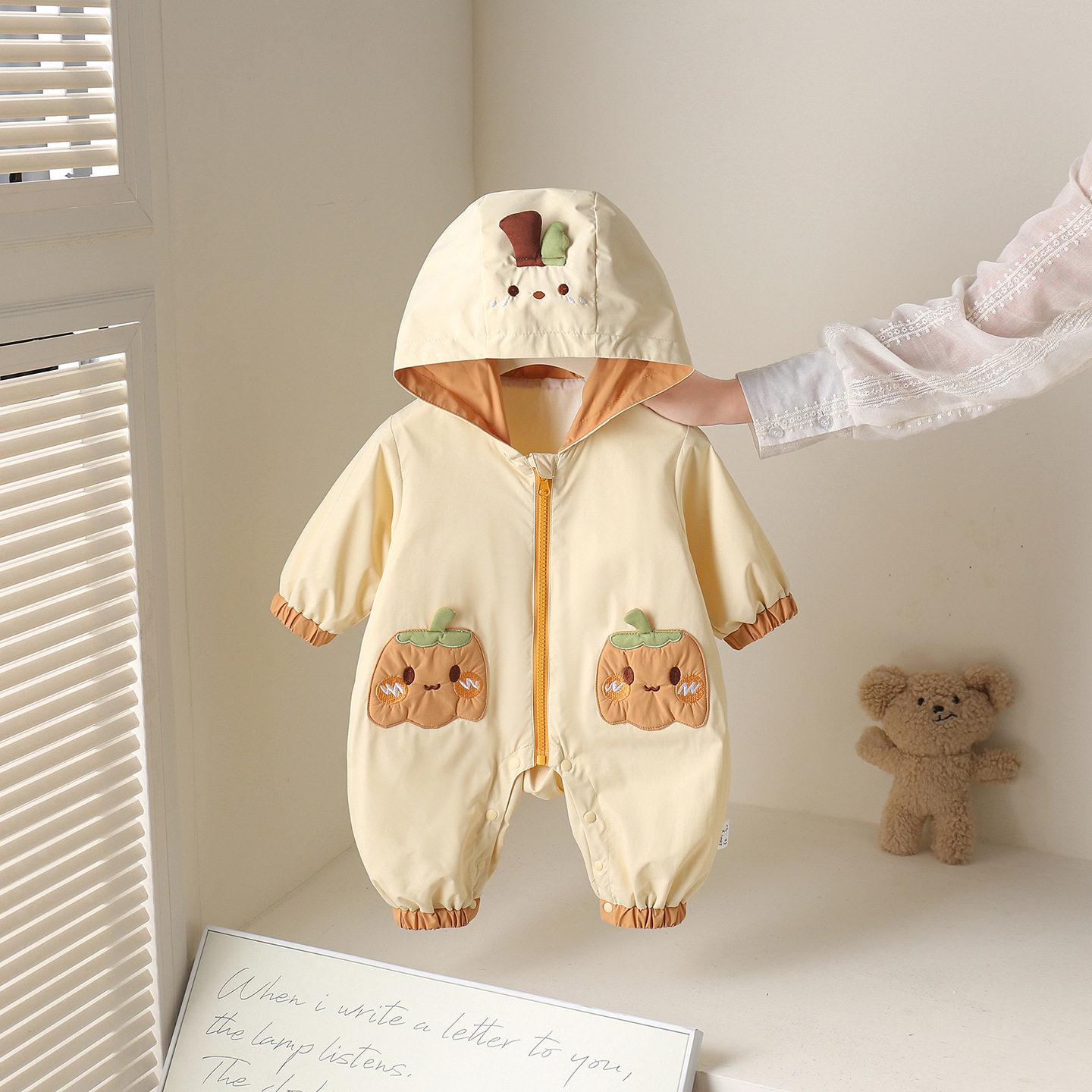 婴儿冲锋衣春季超萌包屁衣婴幼儿春装衣服宝宝连体衣女宝春装爬服,童装/婴儿装/亲子装,连身衣/爬服/哈衣,淘宝优惠券,粉丝福利购,淘宝优惠卷