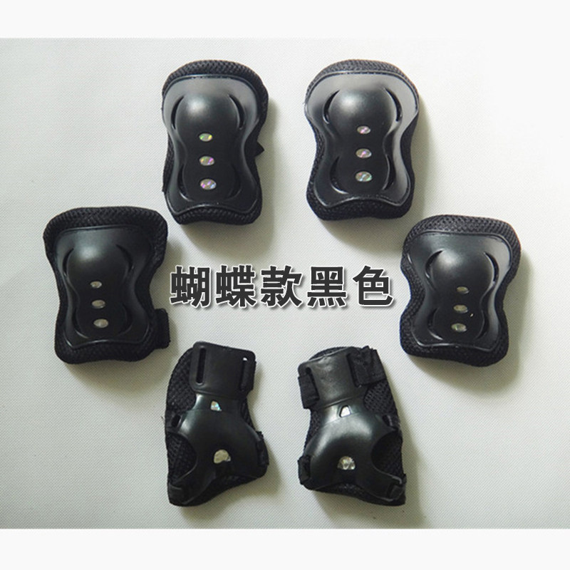 어린이 성인 소년 소녀용 보호 장비 세트 스포츠 라이딩 스케이트보드 롤러 스케이트 밸런스 자전거 추락 방지 무릎 패드
