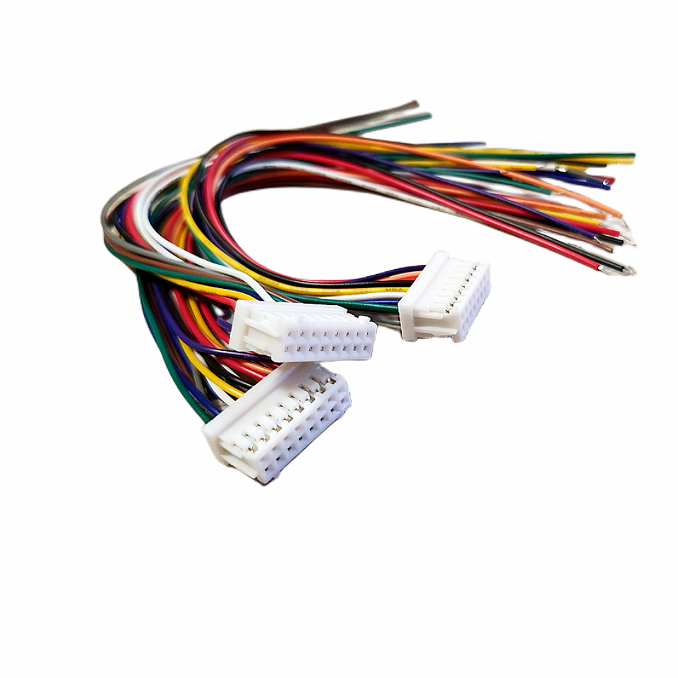 双排8P单头XHD2.54端子线UL10368