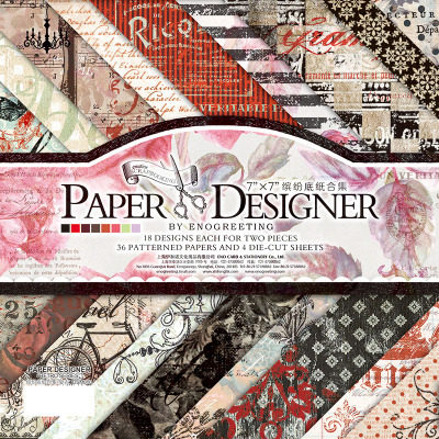 YIHENO 스크랩북 장식 DIY 사진 앨범 배경 종이 수제 종이 접기 아트지 다채로운 하단 종이 컬렉션 DSM