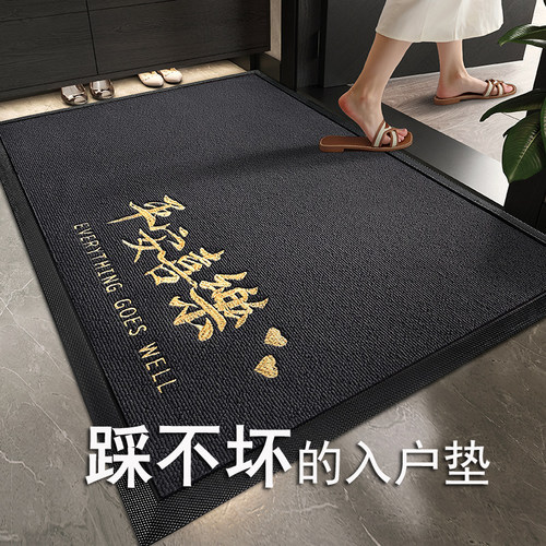 高端轻奢入户门地垫别墅进门垫防滑美尼斯门外耐脏免洗可擦垫子