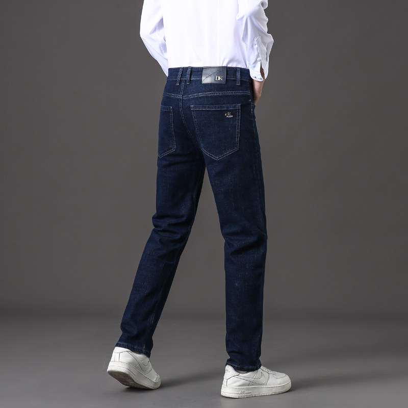 男士牛仔裤新款弹力休闲长裤中青年商务百搭直筒裤男973-P35,男装牛仔裤,星座205-2
