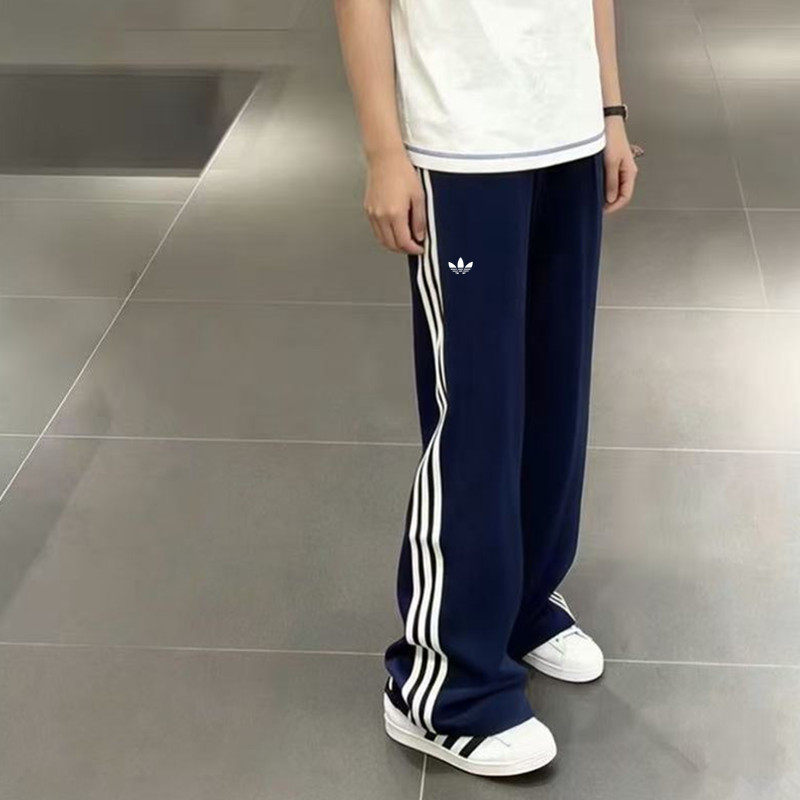 奥莱折扣｜小红书推荐春夏季男女裤子阔腿直筒裤休闲宽松情侣长裤
