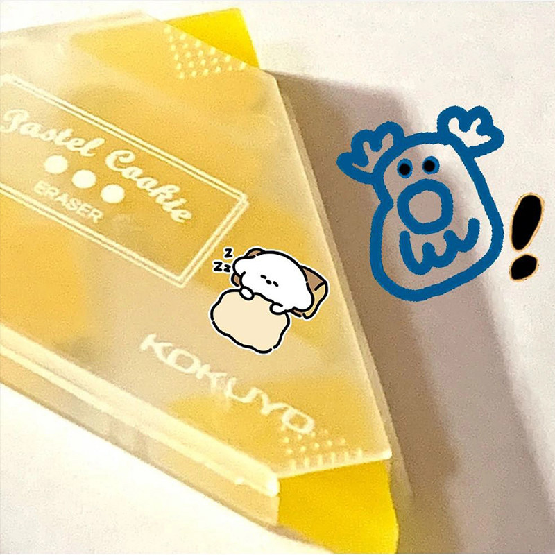 KOKUYO国誉橡皮创意三角形