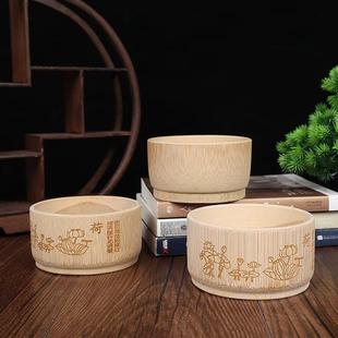 天然竹筒碗家用无漆纯手工竹筒饭蒸筒竹器竹制品防烫餐具竹碗儿童