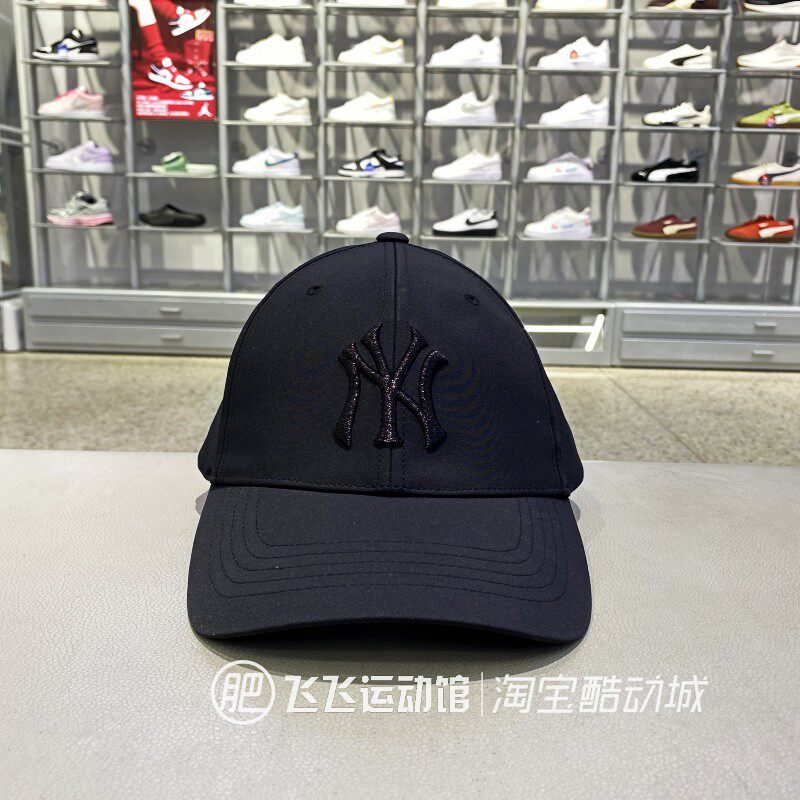 正品MLB刺绣LOGO牛仔棒球鸭舌帽