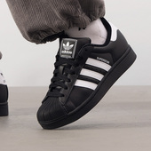 正品 ADIDAS阿迪达斯三叶草贝壳头百搭低帮男女运动休闲板鞋 JI0079