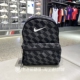 NIKE耐克满印LOGO百搭儿童运动休闲双肩包HV6481 秋新款 正品 010