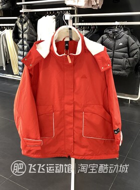 2023春正品ADIDAS阿迪达斯兔年新年CNY女休闲工装夹克外套HZ2995
