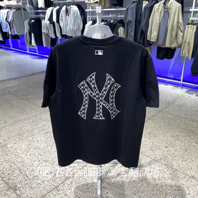 2025新款正品MLB老花透气圆领时尚男女运动休闲纯棉短袖T恤3ATSM,运动服/休闲服装,运动T恤,淘宝优惠券,粉丝福利购,淘宝优惠卷