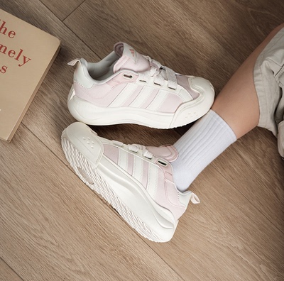 阿迪达斯厚底时尚女网球鞋大头鞋