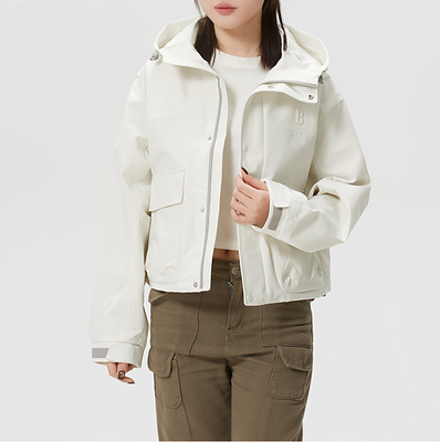 MLB户外纯色工装短款休闲夹克