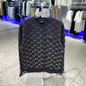 百搭LOGO圆领情侣男女运动休闲卫衣套头衫 正品 MLB老花满标时尚 AMT