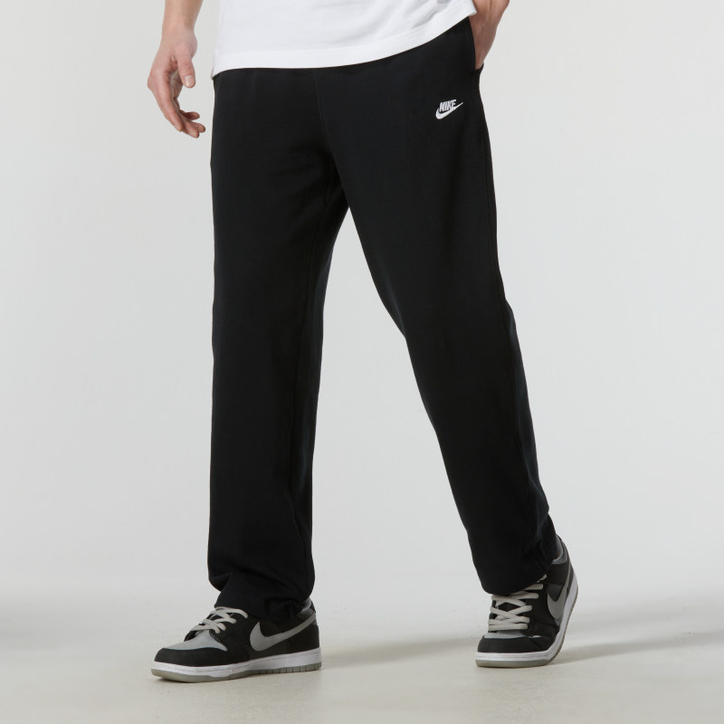 正品Nike耐克男夏季透气宽松休闲运动直筒纯棉针织长裤FQ4333-010