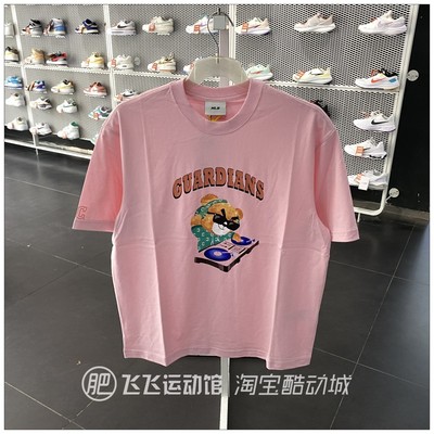 正品新款MLB皱眉熊运动短袖T恤