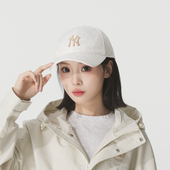 正品 旅行户外男女运动休闲棒球帽鸭舌帽3ACPV MLB刺绣LOGO字母时尚