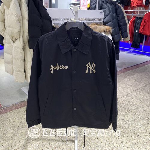 MLB涂鸦印花翻领男女夹克外套