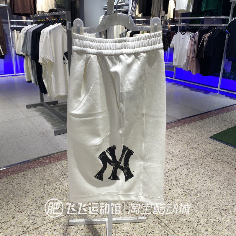 MLB大标印花透气男女运动短裤