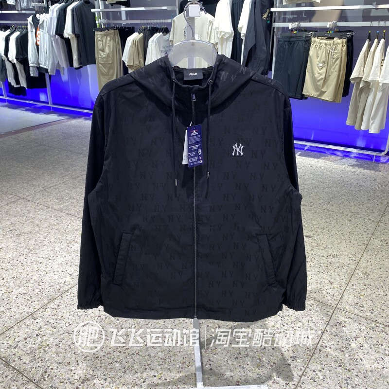 正品MLB老花运动户外夹克外套