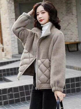 外套休闲高级感羽绒棉服棉袄