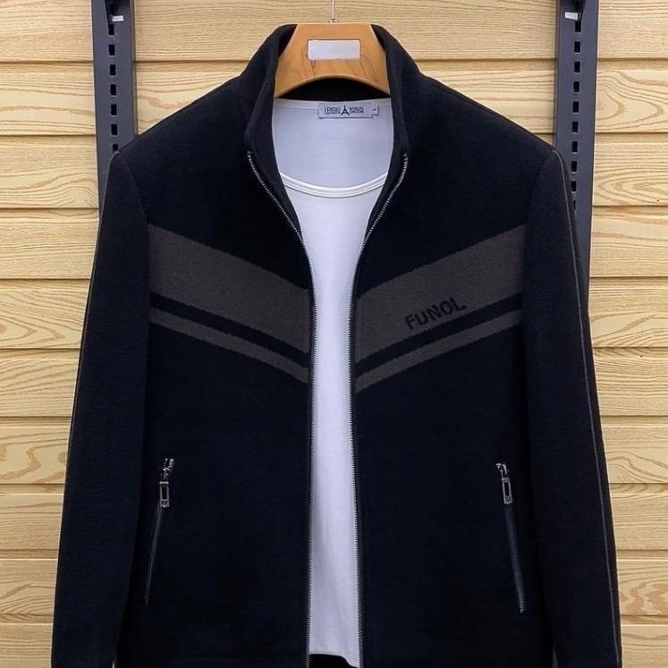 男士立领夹克外套时尚百搭潮流舒适休闲帅商务高级感潮,女装/女士精品,大码呢大衣,淘宝优惠券,粉丝福利购,淘宝优惠卷