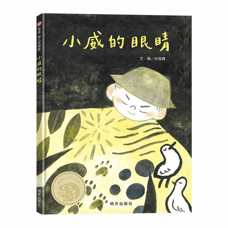 小威的眼睛精装绘本图画书关爱特殊儿童绘本他看不见光却最先看见我的眼泪信谊图画书