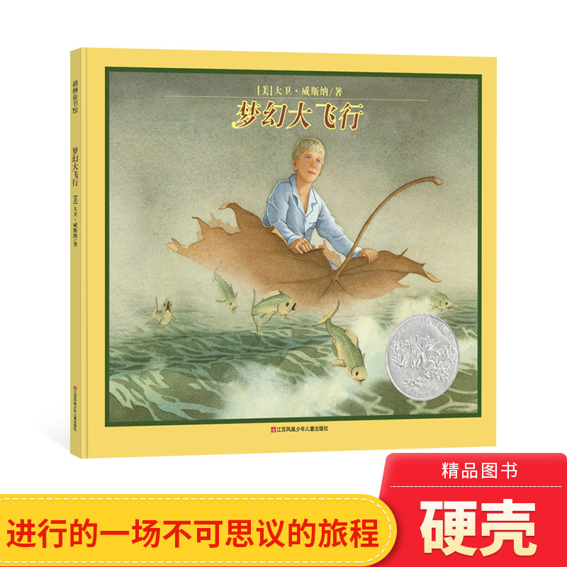 梦幻大飞行硬壳精装绘本图画书无字书大卫威斯纳作品耕林童书馆获