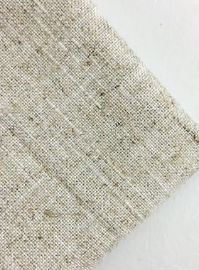 2米包邮 复古麻布 日韩简约 素色棉麻布 拍照装饰手工DIY面料