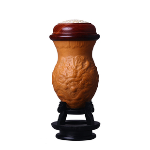 蝈蝈葫芦鸡心叫罐笼子文玩精品高端模具本长养蝈蝈的葫芦口盖蒙心