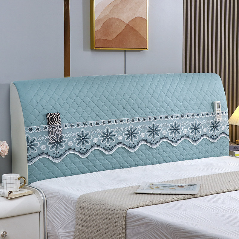 全包弹力床头罩床头套软包实木床靠背防尘保护套罩耐脏加厚可拆洗,居家布艺,床头罩,淘宝优惠券,粉丝福利购,淘宝优惠卷