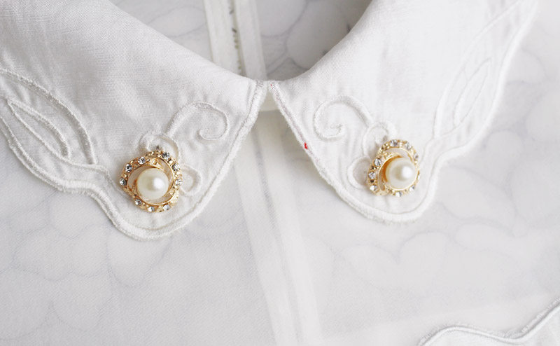 Broche femme en Nacre - Ref 1172836 Image 3