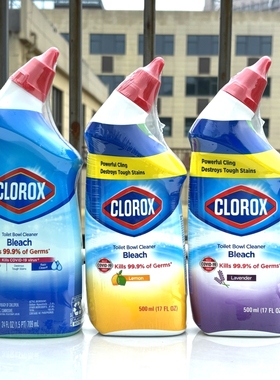Clorox toilet bowl  cleaner 高乐氏马桶清洁剂柠檬香薰衣草原香