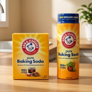 美国艾禾美小苏打粉果蔬清洁去污食用烘焙Arm&Hammer Soda Baking
