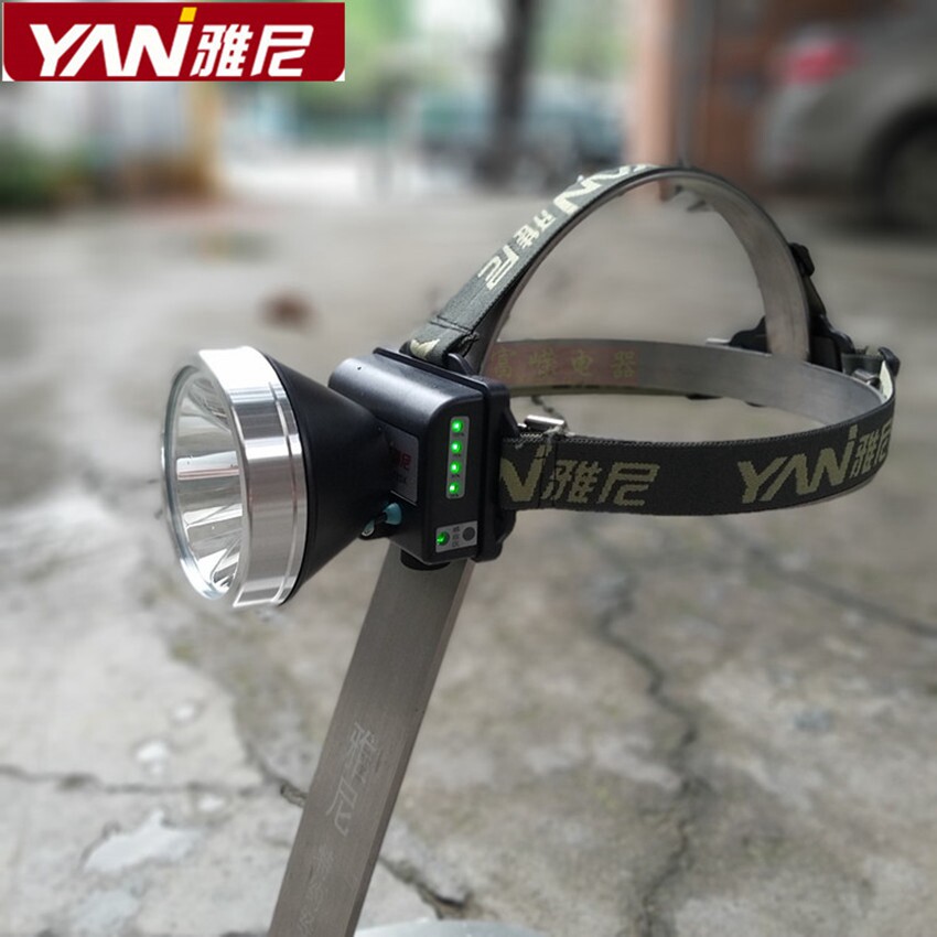 雅尼led头灯强光充电超亮感应氙气头戴式户外手电筒钓鱼专用夜钓