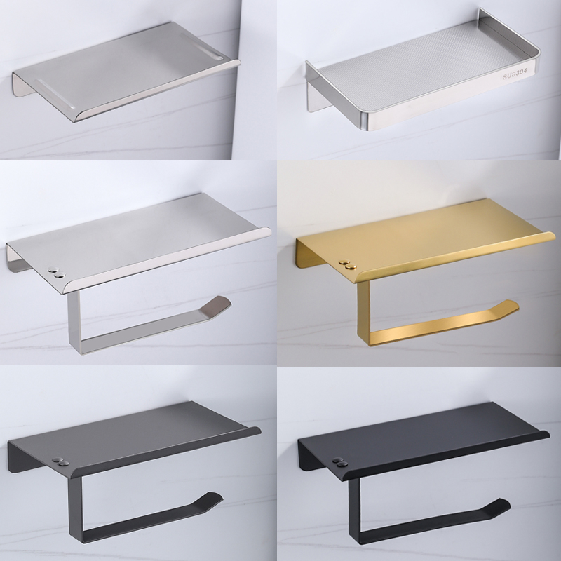 卫生间纸巾架不锈钢304