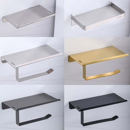 卫生间纸巾架不锈钢304