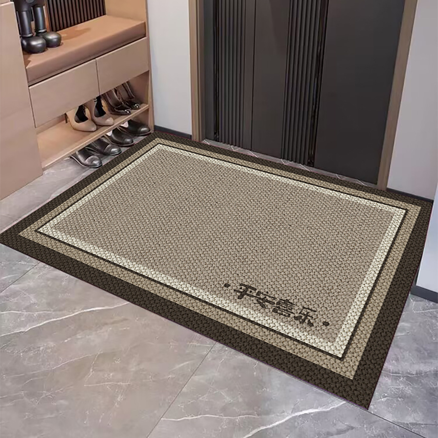棉麻材质简约入户门地垫地毯大门口进户家用进门脚垫子高级感2025,居家布艺,入户地垫,淘宝优惠券,粉丝福利购,淘宝优惠卷
